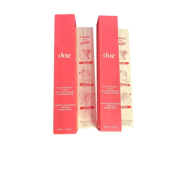 Dae | Hair | New In Box 2x Dae Cactus Fruit Styling Cream Taming Wand 6 ...